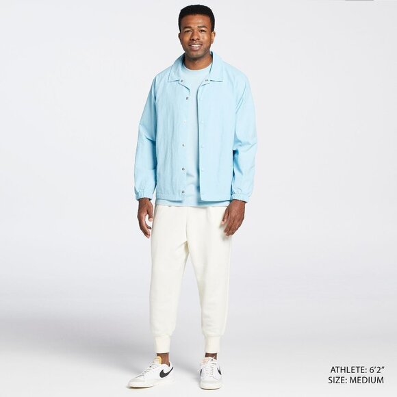 NWT DSG X TWITCH + ALLISON Men's Coaches Jacket in Cloudless Sky Size Small - Picture 2 of 8